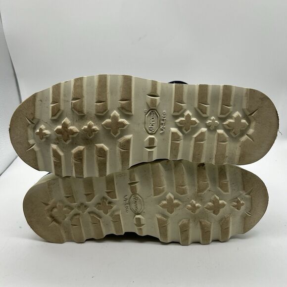 Fracap Men’s M60 Boots Black Blue Leather Made In Italy US 9.5 EU 42 - Picture 10 of 10